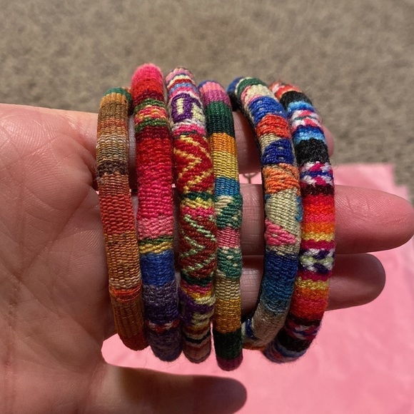 Peruvian Style Stackable Bracelets - Picture 1 of 10